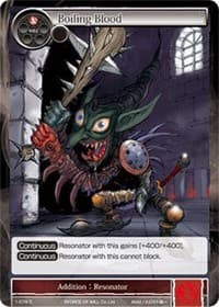 Boiling Blood - The Dawn of Valhalla - Force of Will card