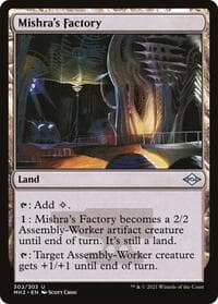 Mishra's Factory - Modern Horizons 2 - Magic: The Gathering card