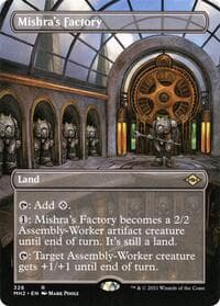 Mishra's Factory (Borderless) - Modern Horizons 2 - Magic: The Gathering card