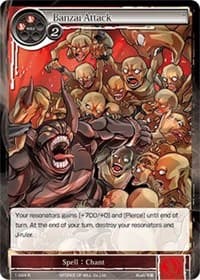 Banzai Attack - The Dawn of Valhalla - Force of Will card