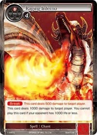 Raging Inferno - The Dawn of Valhalla - Force of Will card