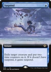 Suspend (Extended Art) - Modern Horizons 2 - Magic: The Gathering card