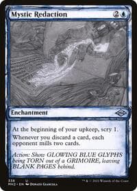 Mystic Redaction (Showcase) - Modern Horizons 2 - Magic: The Gathering card