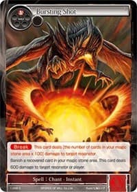 Bursting Shot - The Dawn of Valhalla - Force of Will card