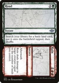Road // Ruin (Showcase) - Modern Horizons 2 - Magic: The Gathering card