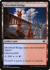 Silverbluff Bridge - Modern Horizons 2 - Magic: The Gathering card