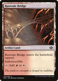 Rustvale Bridge - Modern Horizons 2 - Magic: The Gathering card