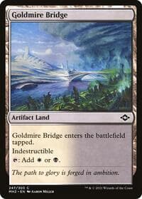 Goldmire Bridge - Modern Horizons 2 - Magic: The Gathering card