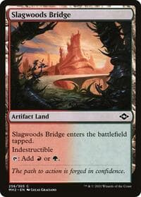 Slagwoods Bridge - Modern Horizons 2 - Magic: The Gathering card