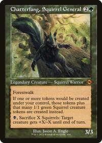 Chatterfang, Squirrel General (Retro Frame) - Modern Horizons 2 - Magic: The Gathering card