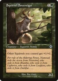 Squirrel Sovereign (Retro Frame) - Modern Horizons 2 - Magic: The Gathering card