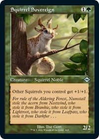 Squirrel Sovereign (Retro Frame) (Foil Etched) - Modern Horizons 2 - Magic: The Gathering card