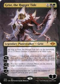 Grist, the Hunger Tide (Borderless) - Modern Horizons 2 - Magic: The Gathering card