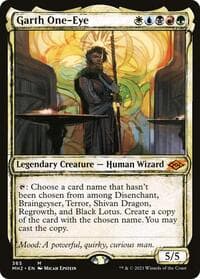 Garth One-Eye (Showcase) - Modern Horizons 2 - Magic: The Gathering card
