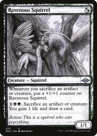 Ravenous Squirrel (Showcase) - Modern Horizons 2 - Magic: The Gathering card
