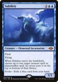Subtlety - Modern Horizons 2 - Magic: The Gathering card