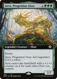 Aeve, Progenitor Ooze (Extended Art) - Modern Horizons 2 - Magic: The Gathering card