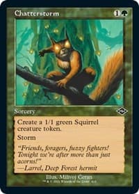 Chatterstorm (Retro Frame) (Foil Etched) - Modern Horizons 2 - Magic: The Gathering card
