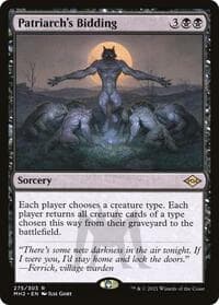 Patriarch's Bidding - Modern Horizons 2 - Magic: The Gathering card