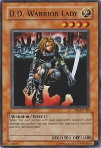 D.D. Warrior Lady - Dark Revelation Volume 1 - YuGiOh card