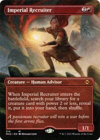 Imperial Recruiter (Borderless) - Modern Horizons 2 - Magic: The Gathering card