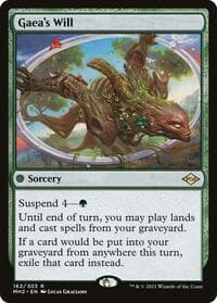 Gaea's Will - Modern Horizons 2 - Magic: The Gathering card