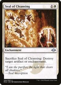 Seal of Cleansing - Modern Horizons 2 - Magic: The Gathering card