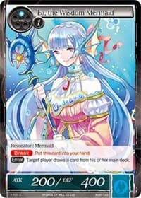 Ea, the Wisdom Mermaid - The Dawn of Valhalla - Force of Will card