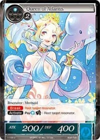 Queen of Atlantis - The Dawn of Valhalla - Force of Will card
