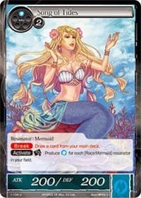 Song of Tides - The Dawn of Valhalla - Force of Will card