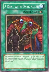 A Deal with Dark Ruler - Dark Revelation Volume 1 - YuGiOh card