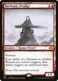 Harmonic Prodigy (Showcase) - Modern Horizons 2 - Magic: The Gathering card
