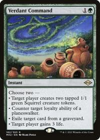 Verdant Command - Modern Horizons 2 - Magic: The Gathering card