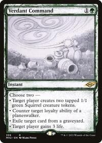 Verdant Command (Showcase) - Modern Horizons 2 - Magic: The Gathering card