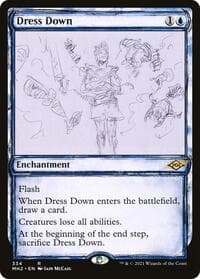 Dress Down (Showcase) - Modern Horizons 2 - Magic: The Gathering card