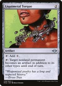 Liquimetal Torque - Modern Horizons 2 - Magic: The Gathering card