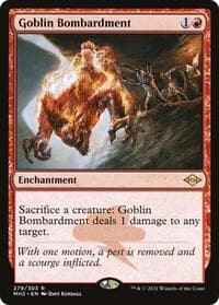 Goblin Bombardment - Modern Horizons 2 - Magic: The Gathering card