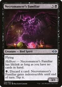 Necromancer's Familiar - Modern Horizons 2 - Magic: The Gathering card