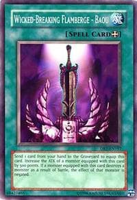 Wicked-Breaking Flamberge - Baou - Dark Revelation Volume 1 - YuGiOh card