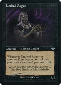 Undead Augur (Retro Frame) (Foil Etched) - Modern Horizons - Magic: The Gathering card