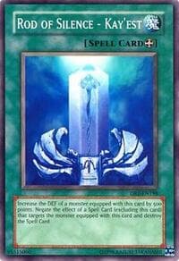 Rod of Silence - Kay'est - Dark Revelation Volume 1 - YuGiOh card