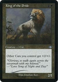 King of the Pride (Retro Frame) (Foil Etched) - Modern Horizons - Magic: The Gathering card