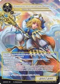 Charlotte, Future of the Sacred Spirit (Full Art) - Assault into the Demonic World - Force of Will card