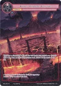 Kirik's Training Grounds (Full Art) - Rebirth of Legend - Force of Will card