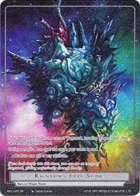 Ragnarok's Fiery Stone (Full Art) - Rebirth of Legend - Force of Will card