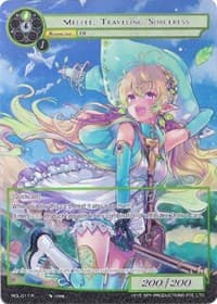 Melfee, Traveling Sorceress (Full Art) - Rebirth of Legend - Force of Will card