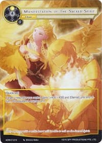 Manifestation of the Sacred Spirit (Full Art) - Assault into the Demonic World - Force of Will card