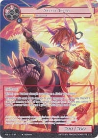 Sylvia Lilias (Full Art) - Rebirth of Legend - Force of Will card