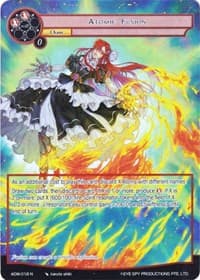 Atomic Fusion (Full Art) - Assault into the Demonic World - Force of Will card