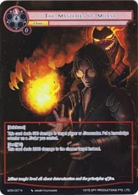 The Mysteries of Milest (Full Art) - Assault into the Demonic World - Force of Will card